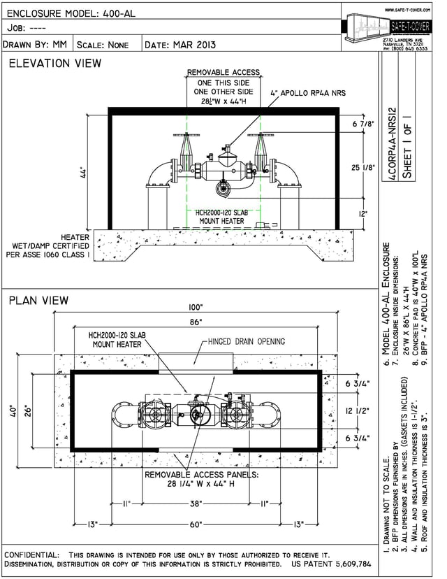 RPZ Enclosures | Safe-T-Cover